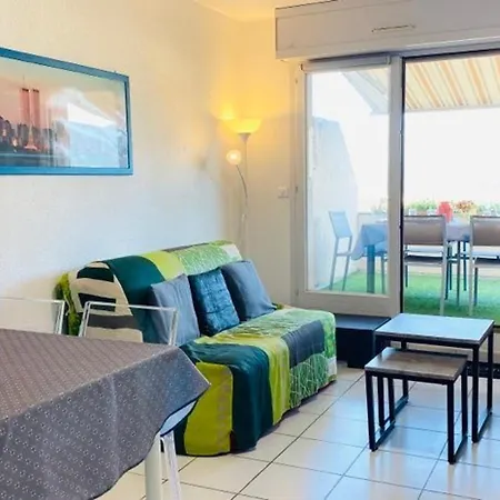 T3 Avec Terrasse Vue Mer, Climatisation Et Garage A 600m De La Plage A Calvi - Fr-1-63-289