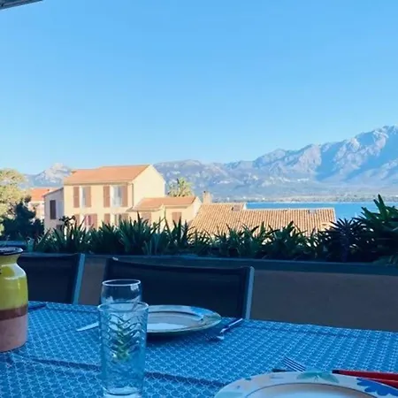 Apartman T3 Avec Terrasse Vue Mer, Climatisation Et Garage A 600m De La Plage A Calvi - Fr-1-63-289 Calvi