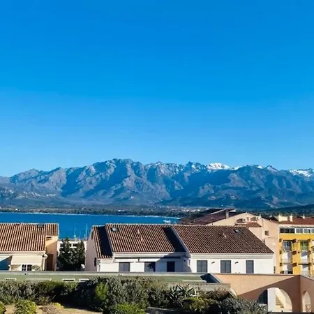 T3 Avec Terrasse Vue Mer, Climatisation Et Garage A 600m De La Plage A Calvi - Fr-1-63-289 Διαμέρισμα Καλβί
